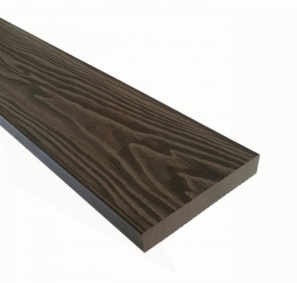 Террасная доска из ДПК Terrapol Смарт 3D Полнотелая без паза Венге Соренто купить в Истре