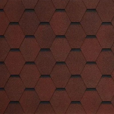 Гибкая черепица Tegola GARDA rosso 409
