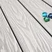 Террасная доска из ДПК Terrapol Смарт 3D Полнотелая с пазом Дуб беленый купить в Истре