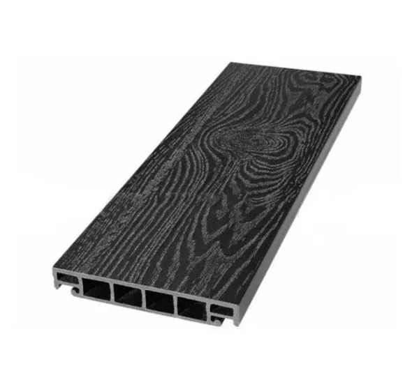 Террасная доска из ДПК SW Salix (T) 2D чёрный купить в Истре
