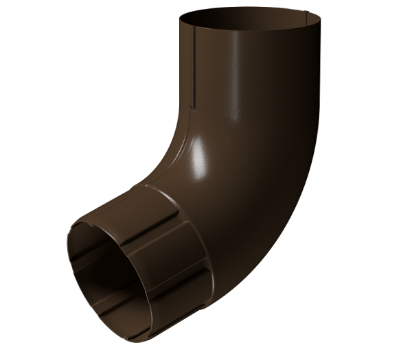 Колено 72° D90 Döcke STAL PREMIUM Каштан, (RAL 8017) купить в Истре