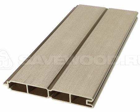 Заборный профиль из ДПК Savewood SW Agger матовый тик купить в Истре