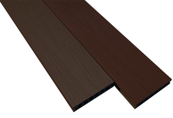 Террасная доска двухсторонняя WOODVEX Select Co-Extrusion Dual Mahogany / Milk Chocolate купить в Истре