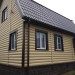 Сайдинг "blockhouse" под бревно, Престиж ВН-01, золотистый купить в Истре