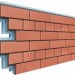 Термопанели Доломит Кирпич 40 мм Красный купить в Истре