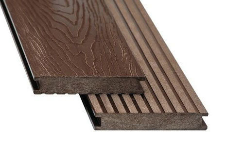 Террасная доска из ДПК ECODECKING Premium Коричневый купить в Истре
