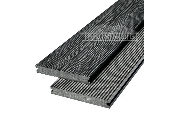 Террасная доска из ДПК Faynag Premium Massive 3D — Кварц купить в Истре