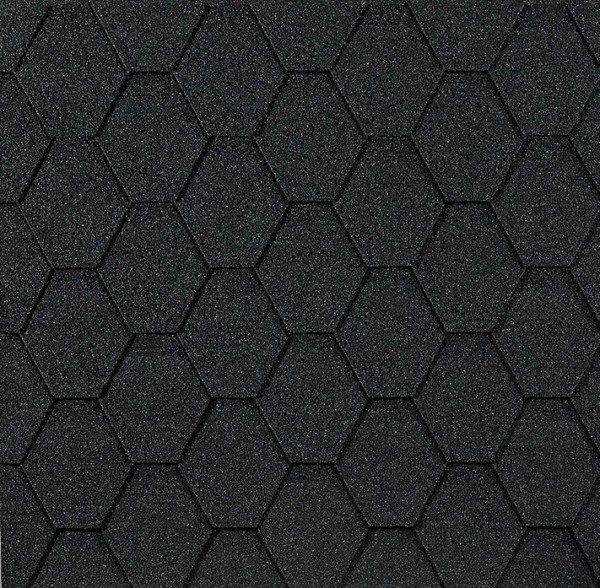 Гибкая черепица EURASIA Docke, Коллекция ШЕСТИГРАННИК Серый купить в Истре