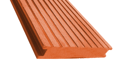 Террасная доска из ДПК ECODECKING Premium Терракот купить в Истре