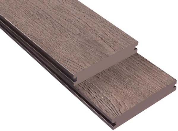 Террасная доска ДПК Outdoor 3D полнотелая NEVADA/CALIFORNIA BROWN коричневая микс купить в Истре