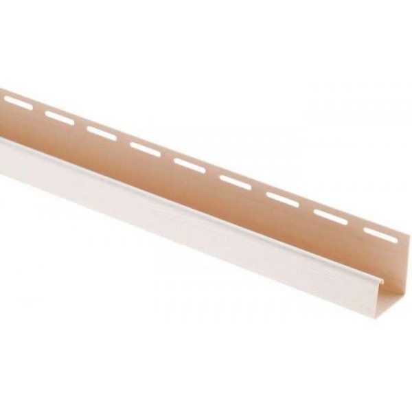 J-профиль Люкс Крашенный, T-15, ВН, Белый купить в Истре