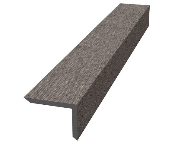Уголок ДПК для террасной доски NauticPrime, 60x40x2900мм Венге купить в Истре