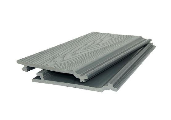 Сайдинг 3D GardenParkett фактура дерева Серый купить в Истре