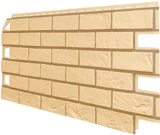 Фасадная панель VOX Vilo Brick Песочный купить в Истре