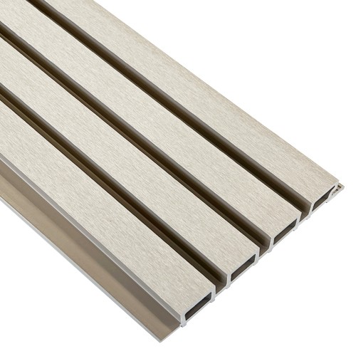 Фасадная реечная панель EasyDecking Wood-X 219х26 Бежевый купить в Истре