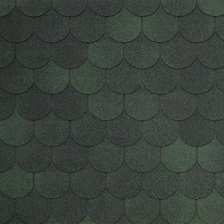 Гибкая черепица Tegola ASSISI verde 473 купить в Истре