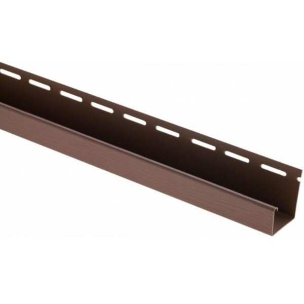 J-профиль Люкс Крашенный, T-15, ВН, Тёмный Орех купить в Истре