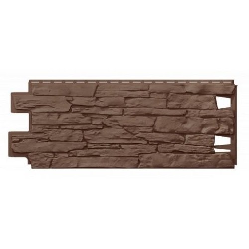 Фасадная панель VOX VILO Solid Stone Коричневый купить в Истре