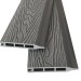 Заборная панель шип-паз EasyDecking Wood-Х 146х20 Серый купить в Истре