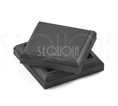 Комплект крышка/юбка для столба SEQUOIA GRAY купить в Истре