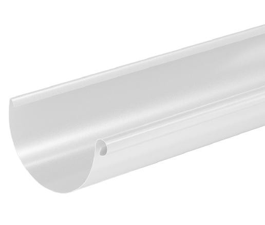 Водосток Aquasistem, система 150/100 - Водосточный желоб 3.00м RAL 9003 Белый купить в Истре