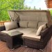 Диван-Трансформер AFINA плетеный из иск. ротанга AFM-320B Brown купить в Истре