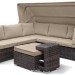 Диван-Трансформер AFINA плетеный из иск. ротанга AFM-320B Brown купить в Истре