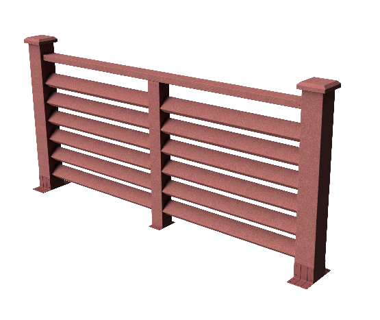 Ограждения декоративное ДПК GRINDERDECO Босфор мербау купить в Истре