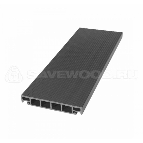 Террасная доска из ДПК SW-Salix «SaveWood» графит купить в Истре