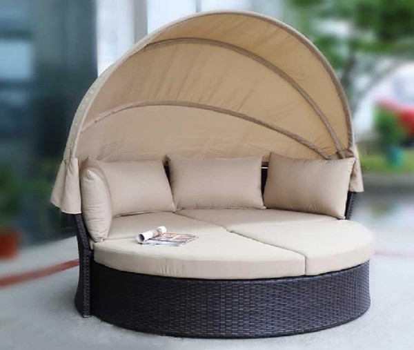 Диван-Трансформер AFINA плетеный из иск. ротанга AFM-325B Brown купить в Истре