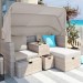 Комплект мебели AFINA плетеной из иск. ротанга AFM-330 Beige купить в Истре