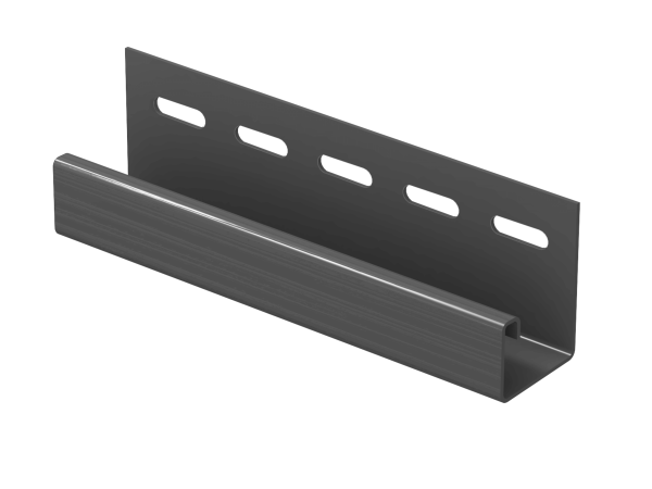 J-планка Ю-пласт Классика графитовая купить в Истре