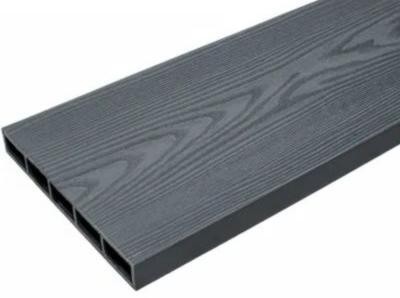 Доска  для грядок из ДПК NauticPrime 3D серый 300х30х2950 купить в Истре