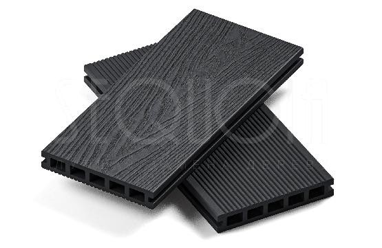 Доска террасная ДПК 3D SEQUOIA Evolution WOOD BLACK купить в Истре