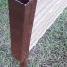 Угловой элемент металл, 90° для доски 300х30 мм Holzhof купить в Истре