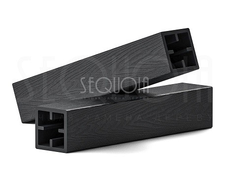 Столб SEQUOIA Evolution 3D WOOD BLACK купить в Истре
