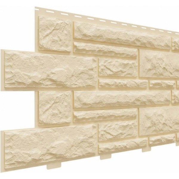 Фасадная панель Доломит, Доломит NEW, Шампань купить в Истре