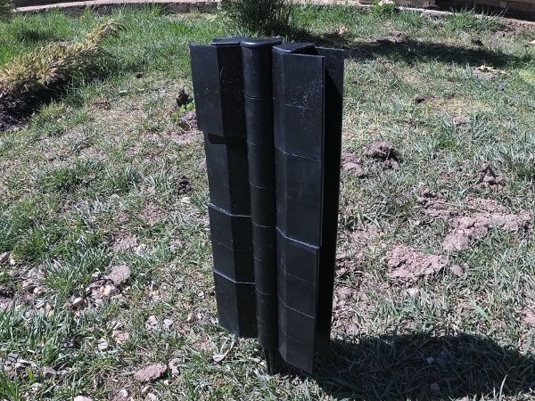 Угловой элемент поворотный, пластиковый от 60° до 300° для доски 300х30 мм из ДПК чёрный Holzhof купить в Истре