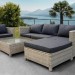 Комплект мебели AFINA плетеной из иск. ротанга YR821G Grey/Grey купить в Истре