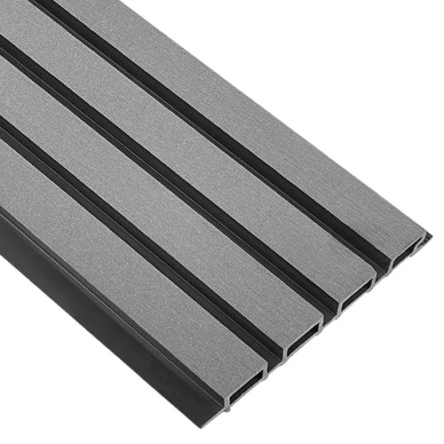 Фасадная реечная панель EasyDecking Wood-X 219х26 Серый купить в Истре