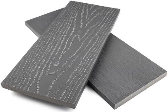 Заборная доска ДПК полнотелая NanoWood Серый купить в Истре