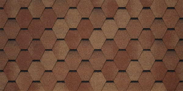 Гибкая черепица Tegola UNICA VENETO TERRACOTTA 206 купить в Истре