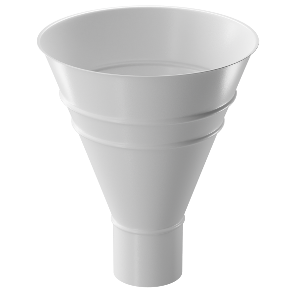 Воронка водосборная Döcke STAL PREMIUM, Пломбир купить в Истре