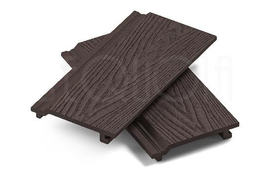 Доска фасадная ДПК 3D SEQUOIA Evolution WOOD BROWN купить в Истре