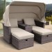 Комплект мебели AFINA плетеной из иск. ротанга AFM-330B Brown купить в Истре