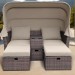 Комплект мебели AFINA плетеной из иск. ротанга AFM-330B Brown купить в Истре