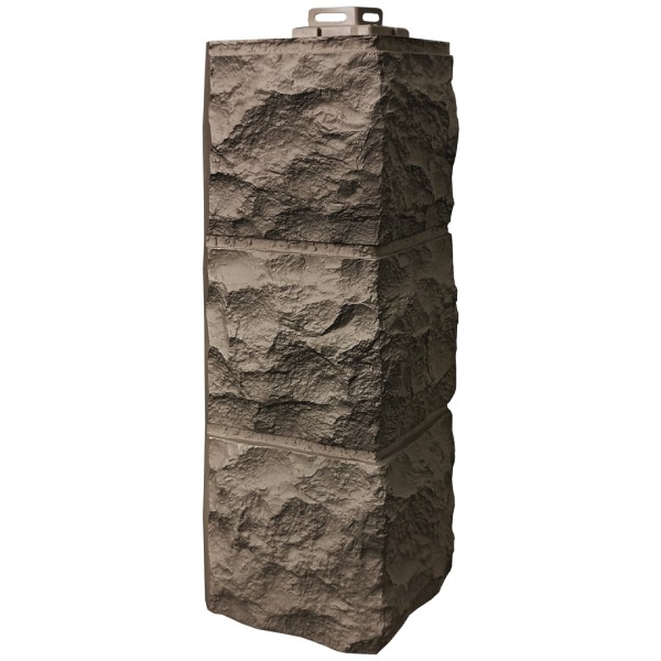 Угол наружный Fineber «Доломит» Дымчатый купить в Истре