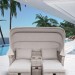 Комплект мебели AFINA плетеной из иск. ротанга AFM-330G Grey купить в Истре