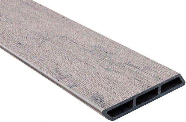 Доска Ромбус 3D ДПК Outdoor STORM GREY серая микс купить в Истре