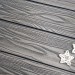 Террасная доска из ДПК Terrapol Смарт 3D Полнотелая с пазом Черное дерево купить в Истре